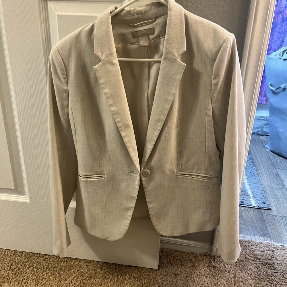 Gray Suit Jacket